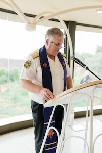 Wedding ceremony by Dr. Gerrit Rademeyer in Burgersdorp