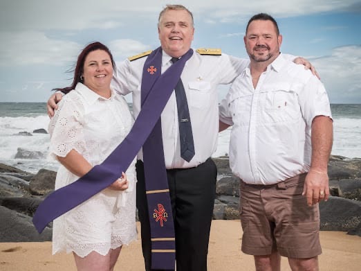 Wedding ceremony by Dr. Gerrit Rademeyer in Burgersdorp